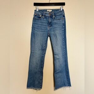 Madewell Mid-Rise Kick Out Women's Jeans Cropped